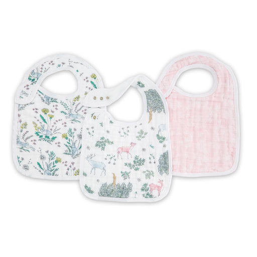 Aden and Anais - Classic Snap Bibs 3-pack Forest Fantasy