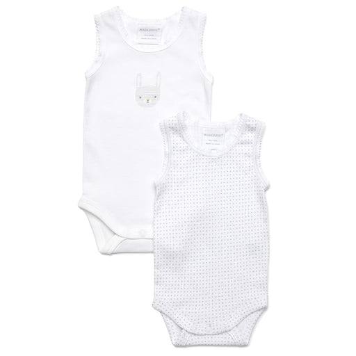 Marquise - Body Singlets 2-pack Bunny Neutral