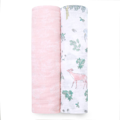 Aden and Anais  Classic Swaddles 2-pack Forest Fantasy