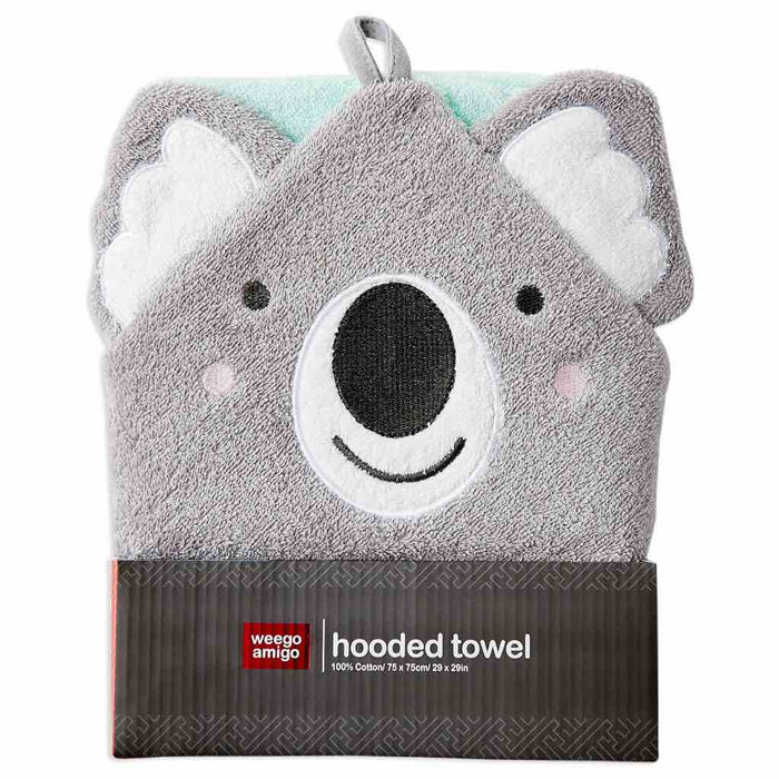 Weegoamigo - Weego Colourplay Hooded Towel Koala